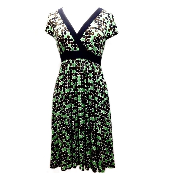 “Jessica Howard” Retro Print Dress (Sz 10P) - Picture 2 of 8